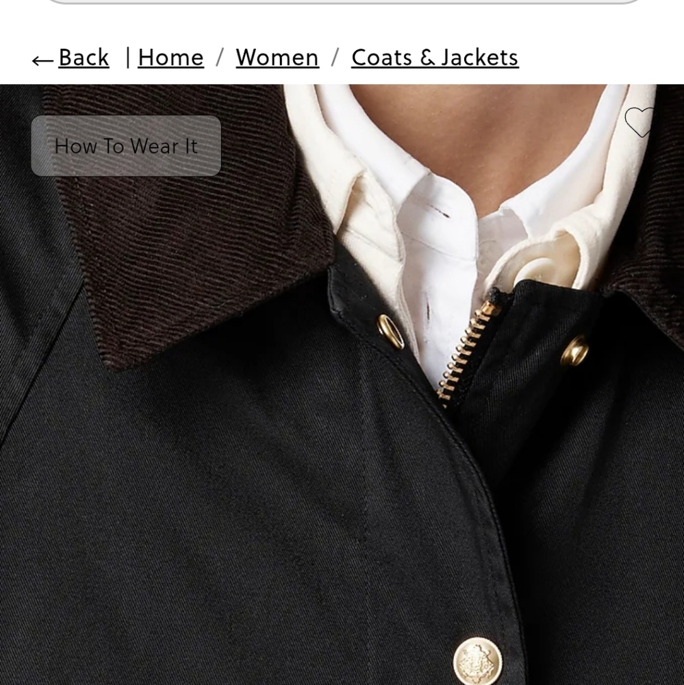 J Crew Long Barn Jacket in Waxed Cotton Twill XL Coat $358 Retail NWT - Picture 4 of 16